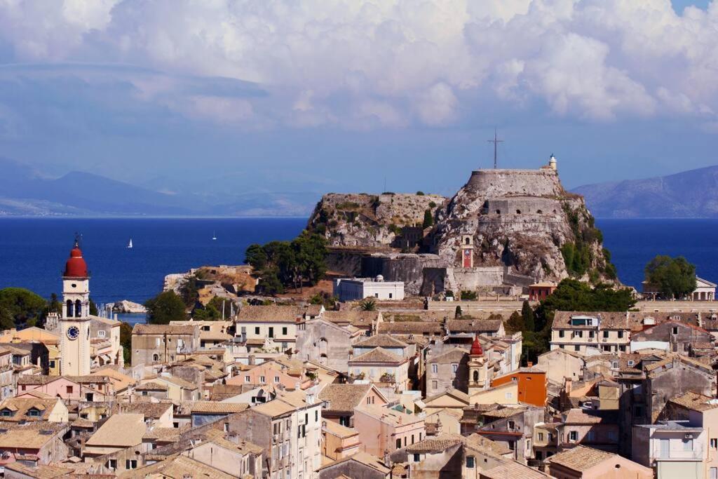 Appartamento Corfu Downtown Esterno foto
