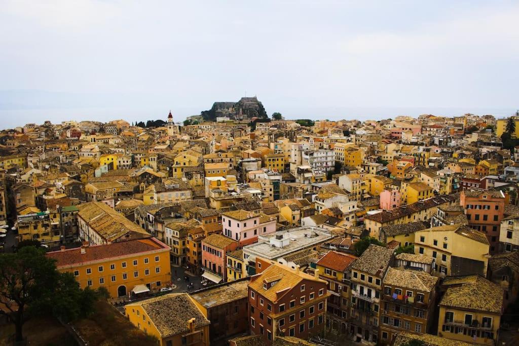 Appartamento Corfu Downtown Esterno foto