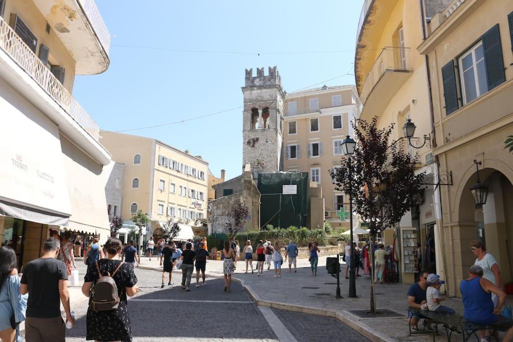 Appartamento Corfu Downtown Esterno foto